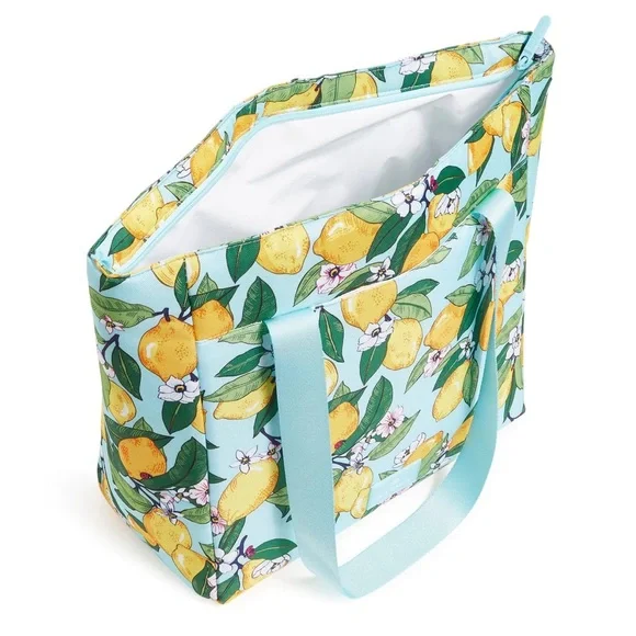 Vera Bradley Lighten Up Large Cooler Bag Lemon Grove - Picture 5 of 9